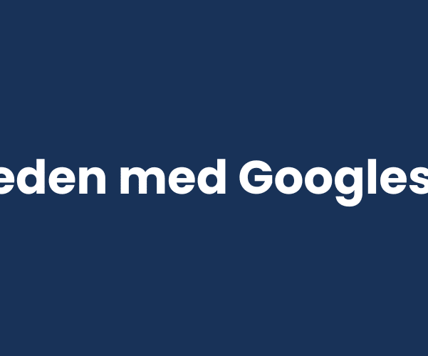 Oversigt over Googles sikkerhedsanbefalinger kombineret med virksomheds-rådgivning
