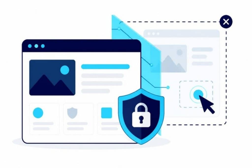 Illustration: Hvad forhindrer clickjacking?