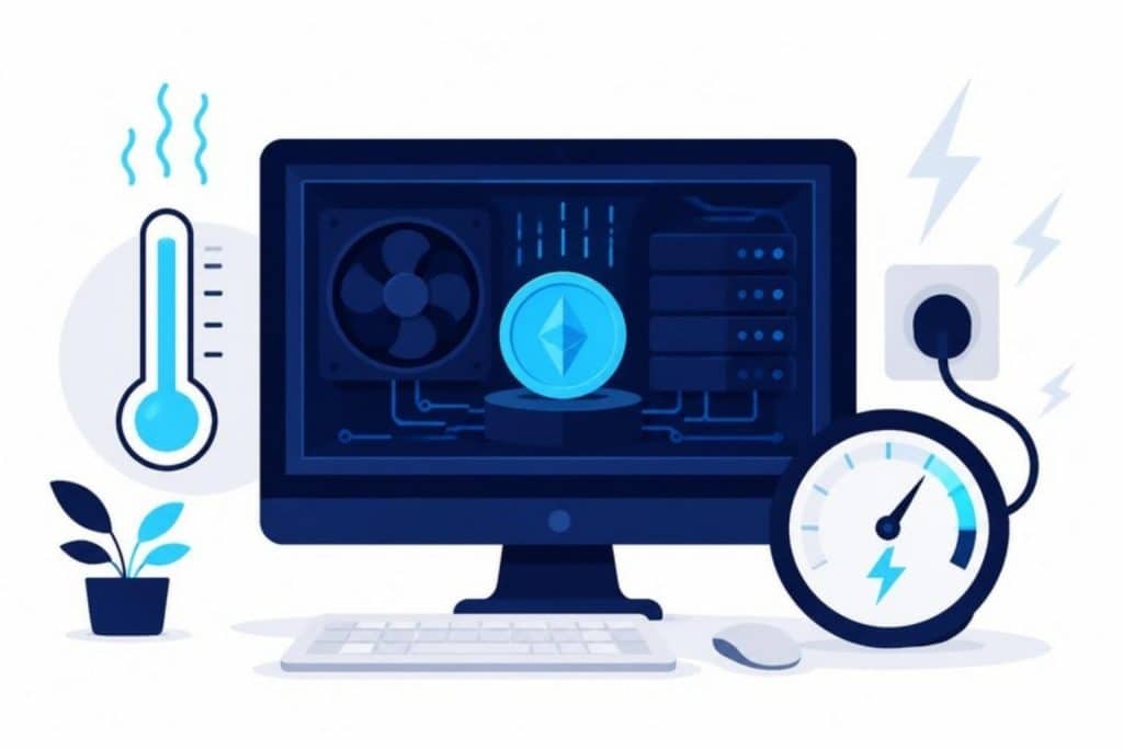 Illustration: Konsekvenser af Cryptojacking