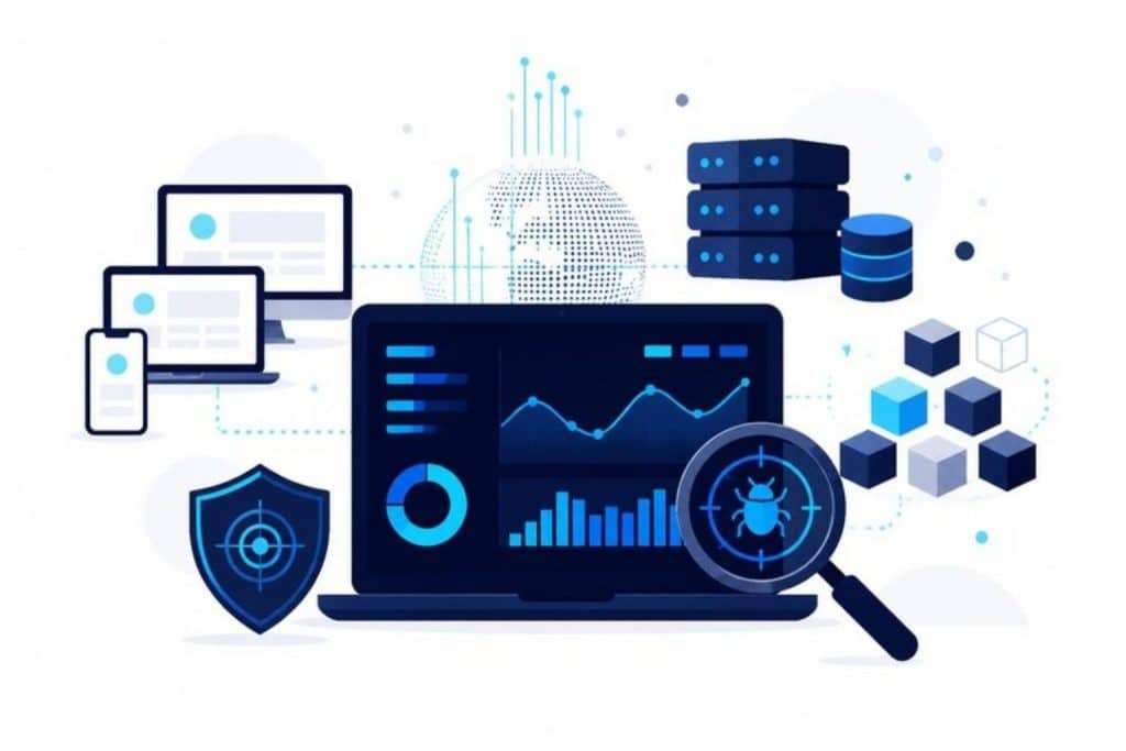 Illustration: Trusselsjagt / Threat Hunting