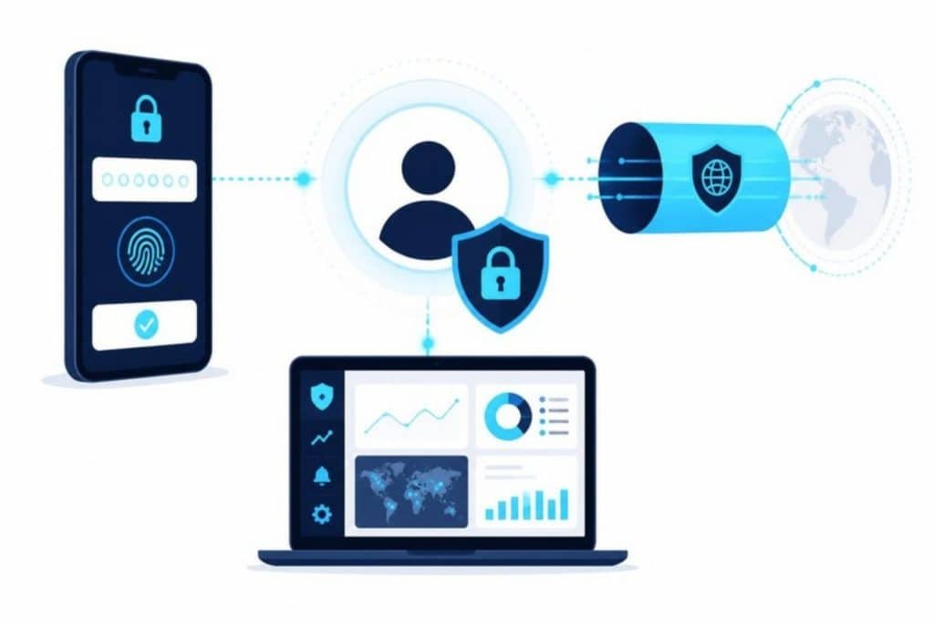 MFA, VPN og overvågning beskytter en brugerkonto mod password cracking